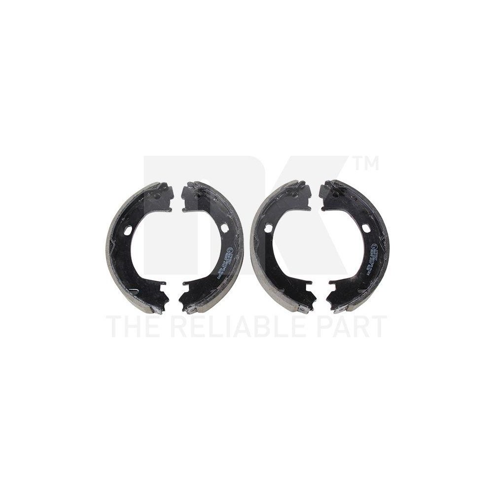 Комплект гальмівних колодок стоянкового гальма NK 2793827 для CHRYSLER DODGE, задня вісь, фото №1