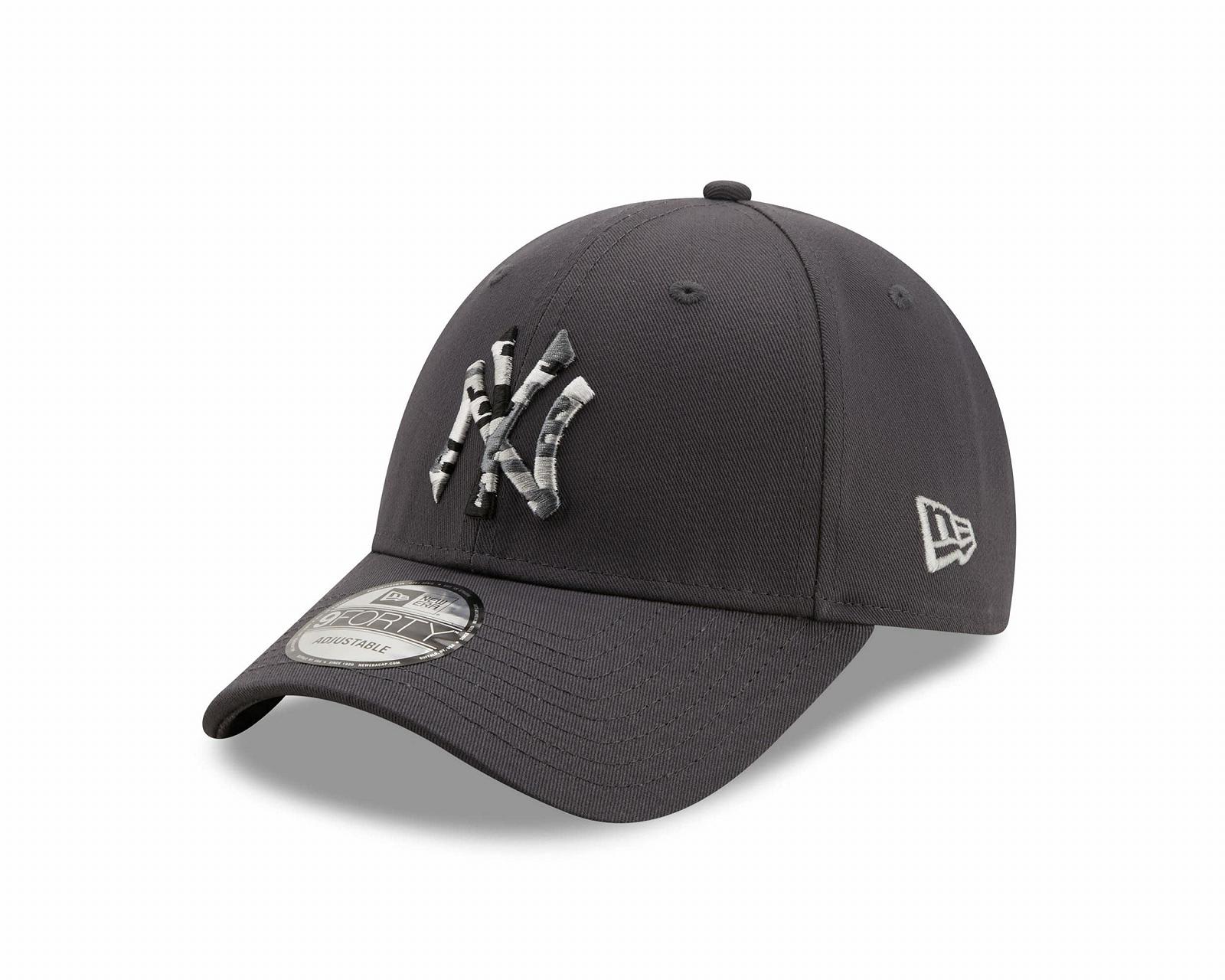 Бейсболка New Era MLB League Essential New York Yankees 39Thirty стрейч Toffee, фото №1