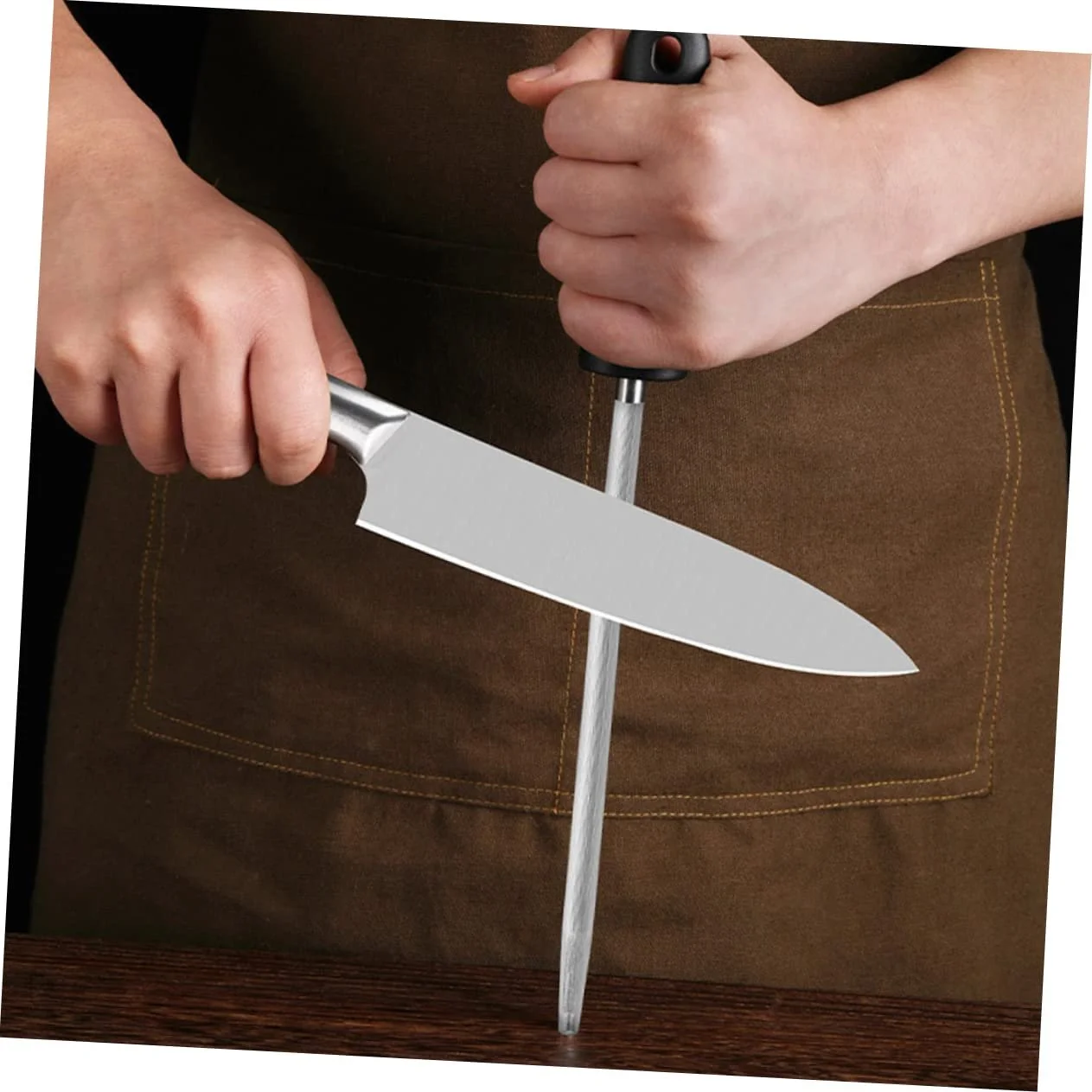 Мусат SOLUSTRE Pack of 2 для ножей и ножниц ручной, фото №7