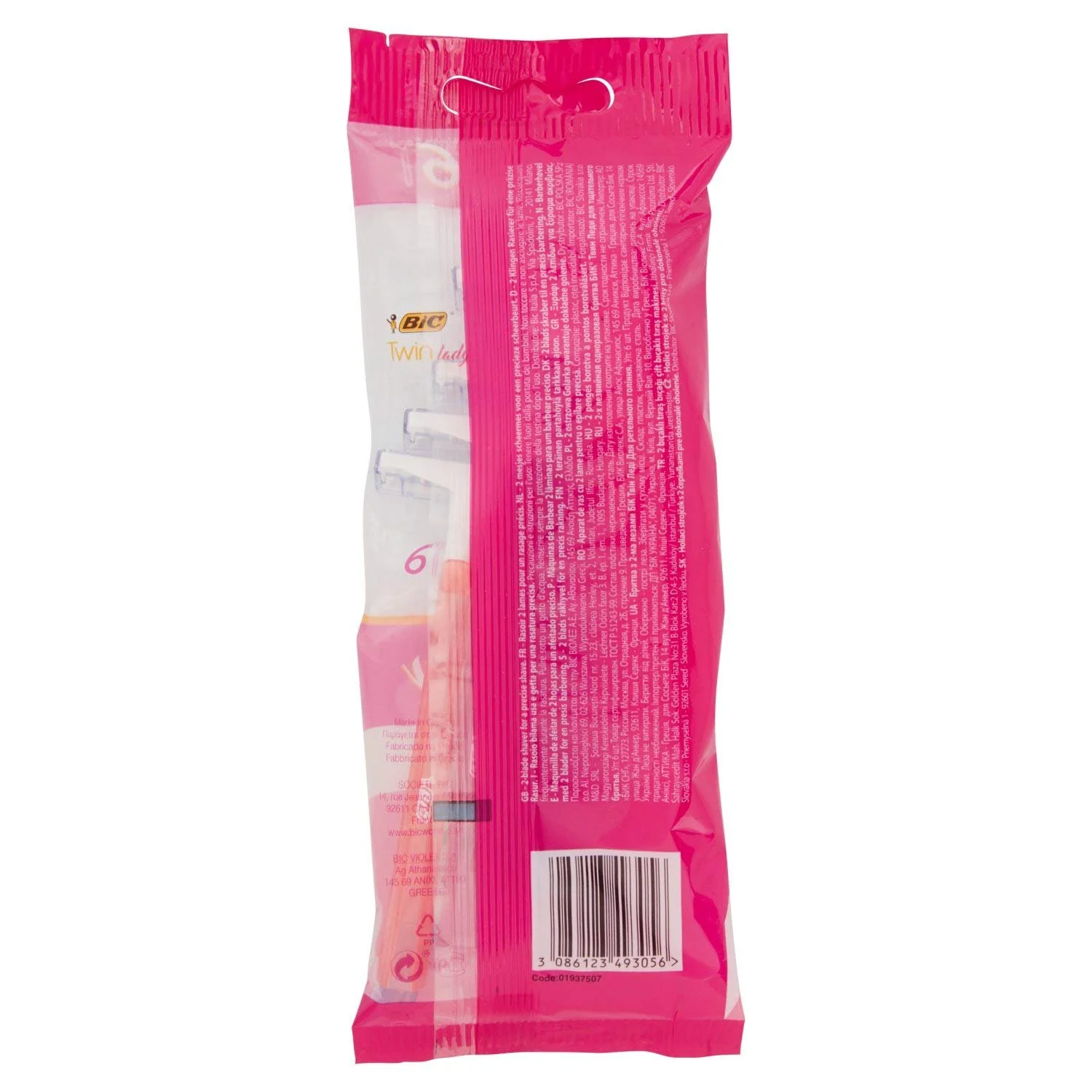 Одноразовые бритвы BIC Twin Lady 6 шт, фото №3 Одноразовые бритвы BIC Twin Lady 6 шт, фото №3