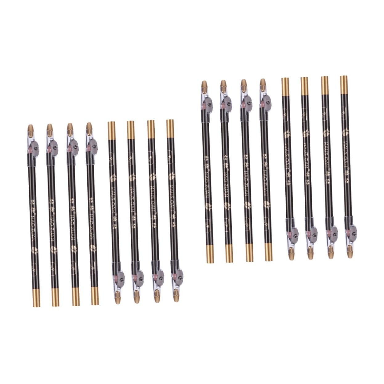 Олівець Gogogmee Make-up Augenbraue 16 Stk Bambus Black, фото №1