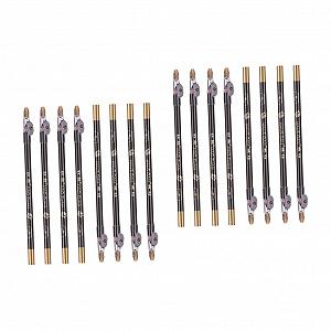 Карандаш Gogogmee Make-up Augenbraue 16 Stk Bambus Black - Фото 1