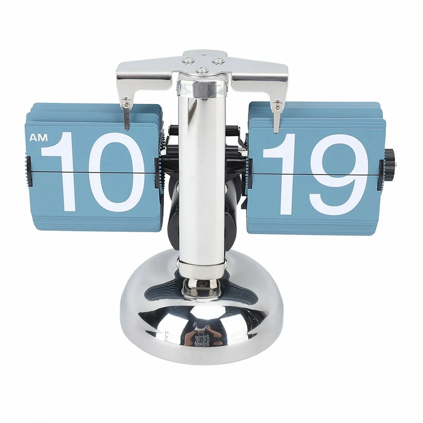 Ретро цифровой флип-часы PODSJD, нержавеющая сталь 304, крупные цифры, фото №5