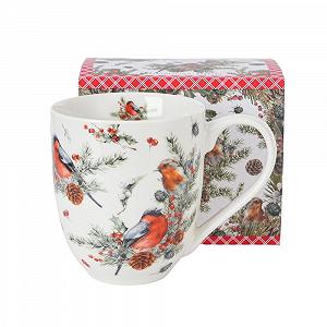 Кружка Jumbo Duo Christmas Birds 1 - 1.0 л - Фото 1