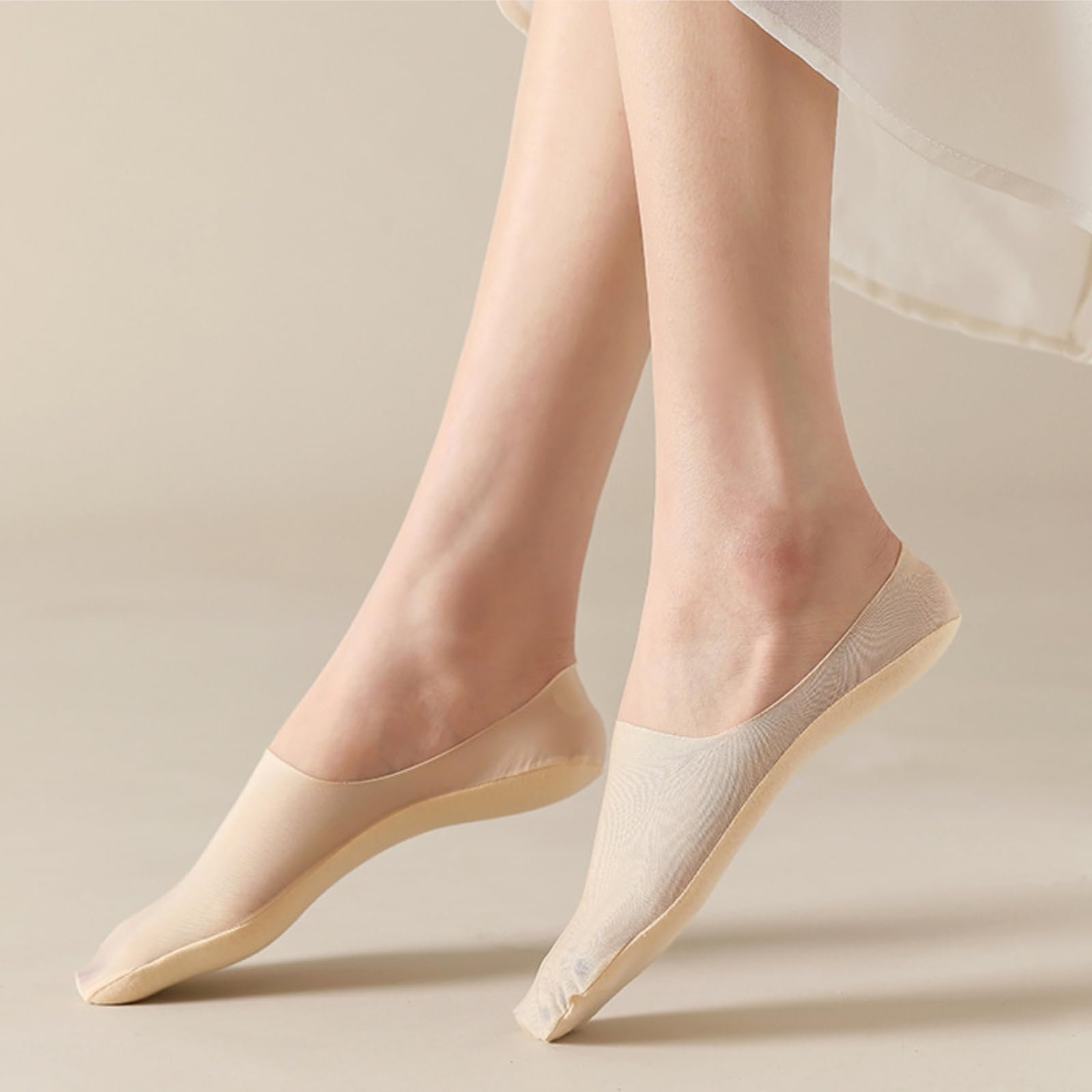 Носки-следки Женские Ультратонкие Дышащие, цвет, фото №4