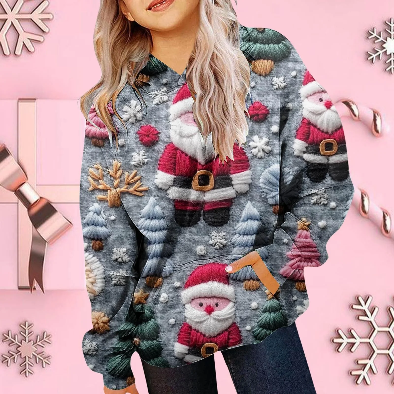 Худі дитяче Ugly Christmas Sweater, фото №3