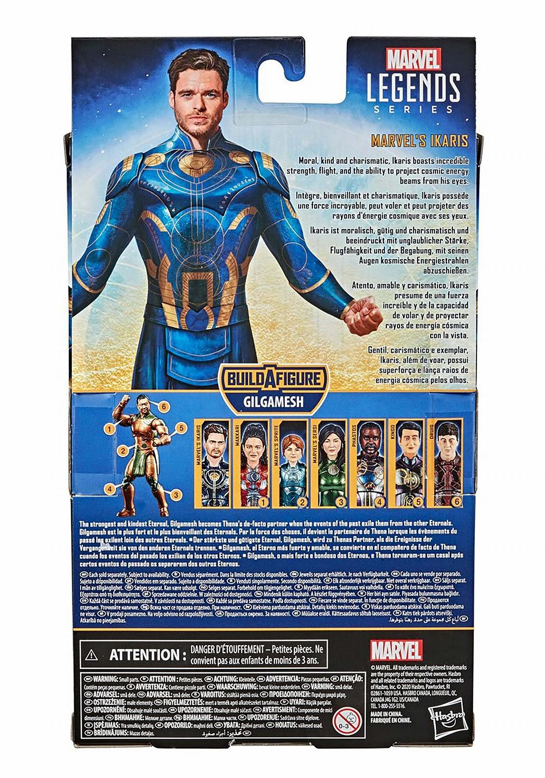 Фігурка Marvel Legends Series Marvel's Ikaris, 15 см + 3 аксесуари, фото №3