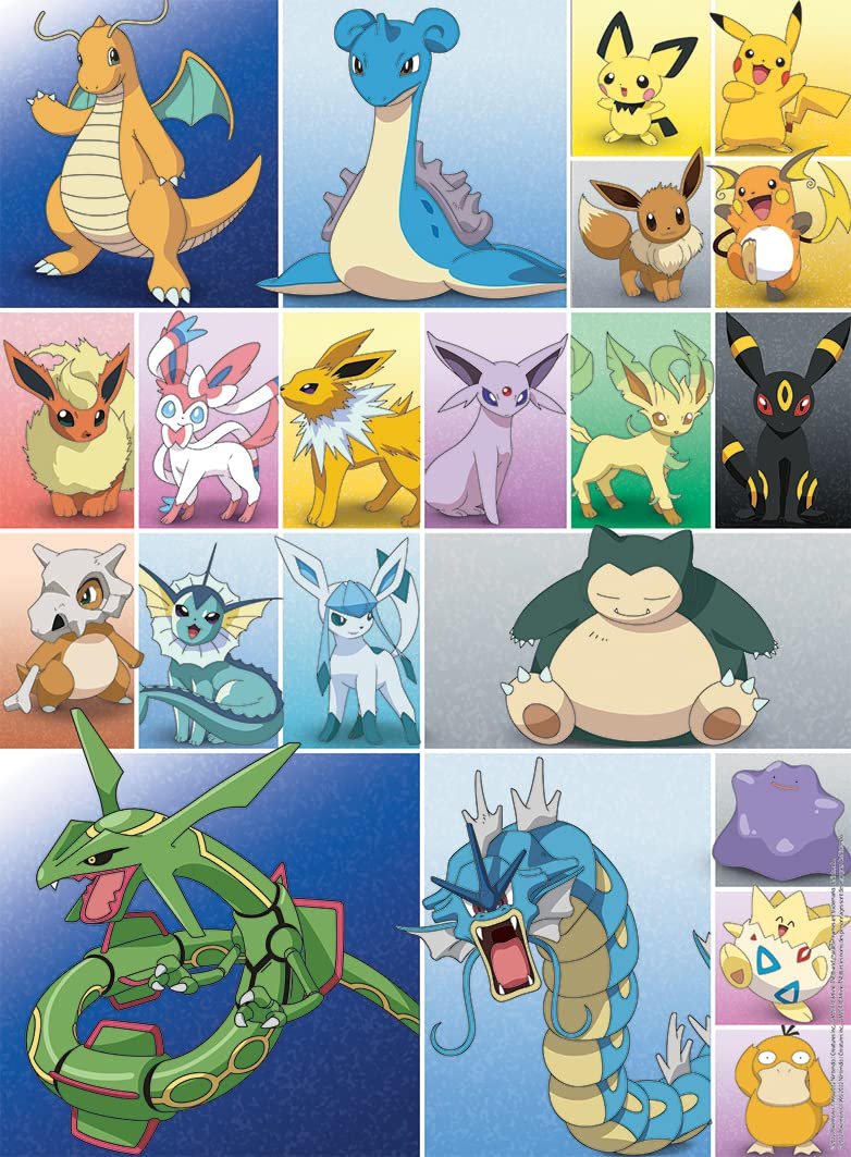 Пазл Ravensburger Pokémon 2x500 деталей 49 x 36 см, фото №3 Пазл Ravensburger Pokémon 2x500 деталей 49 x 36 см, фото №3