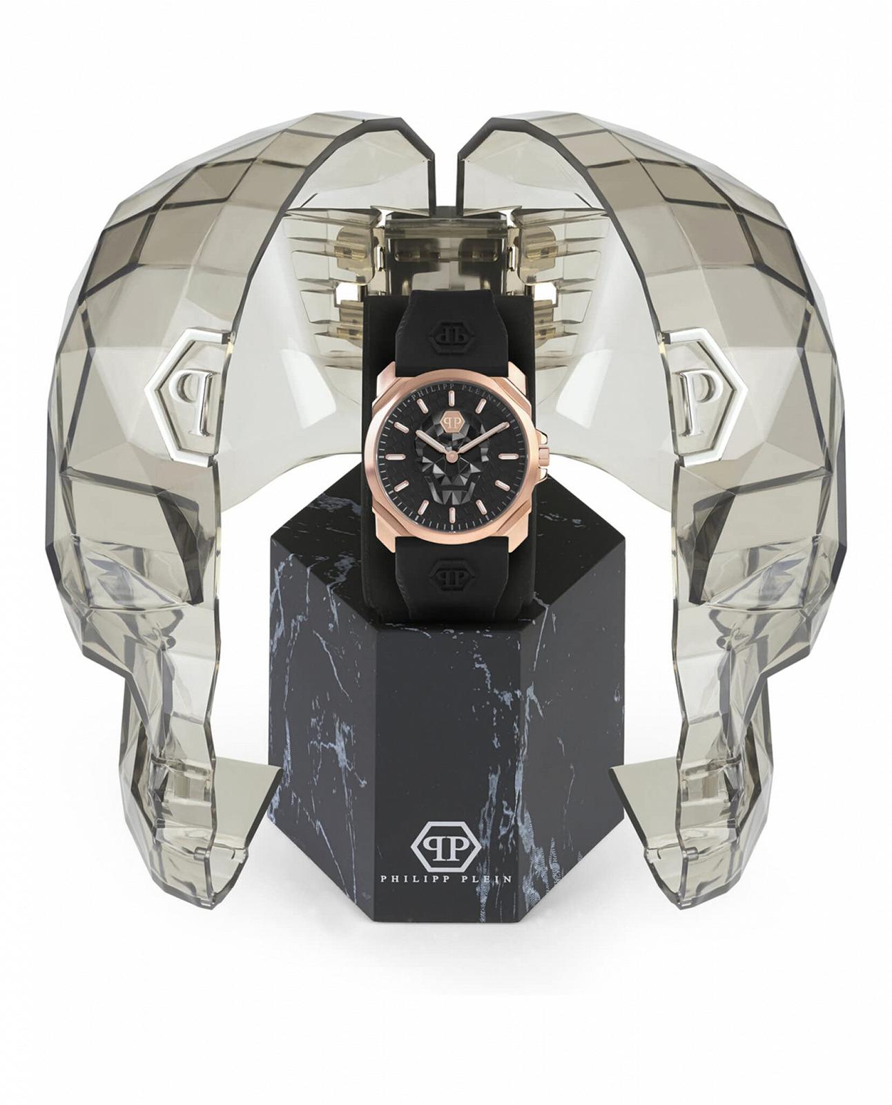 Часы Philipp Plein PWLAA0222 черный ремешок, фото №4 Часы Philipp Plein PWLAA0222 черный ремешок, фото №4