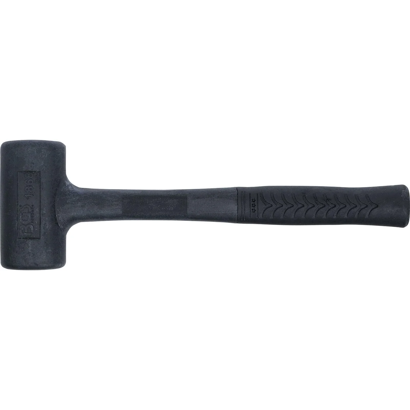 Безінерційний молоток BGS 1868 Blow Back Proof Soft Head 60 мм Чорний/Білий, фото №4