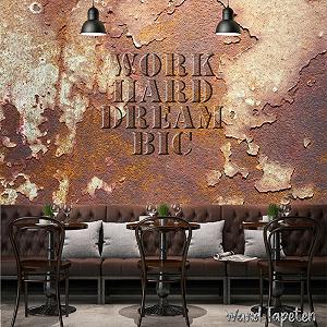 Флизелиновые фотообои Metal Industry Rust 2131 250 x 175 см synthetic.ua - Фото 1