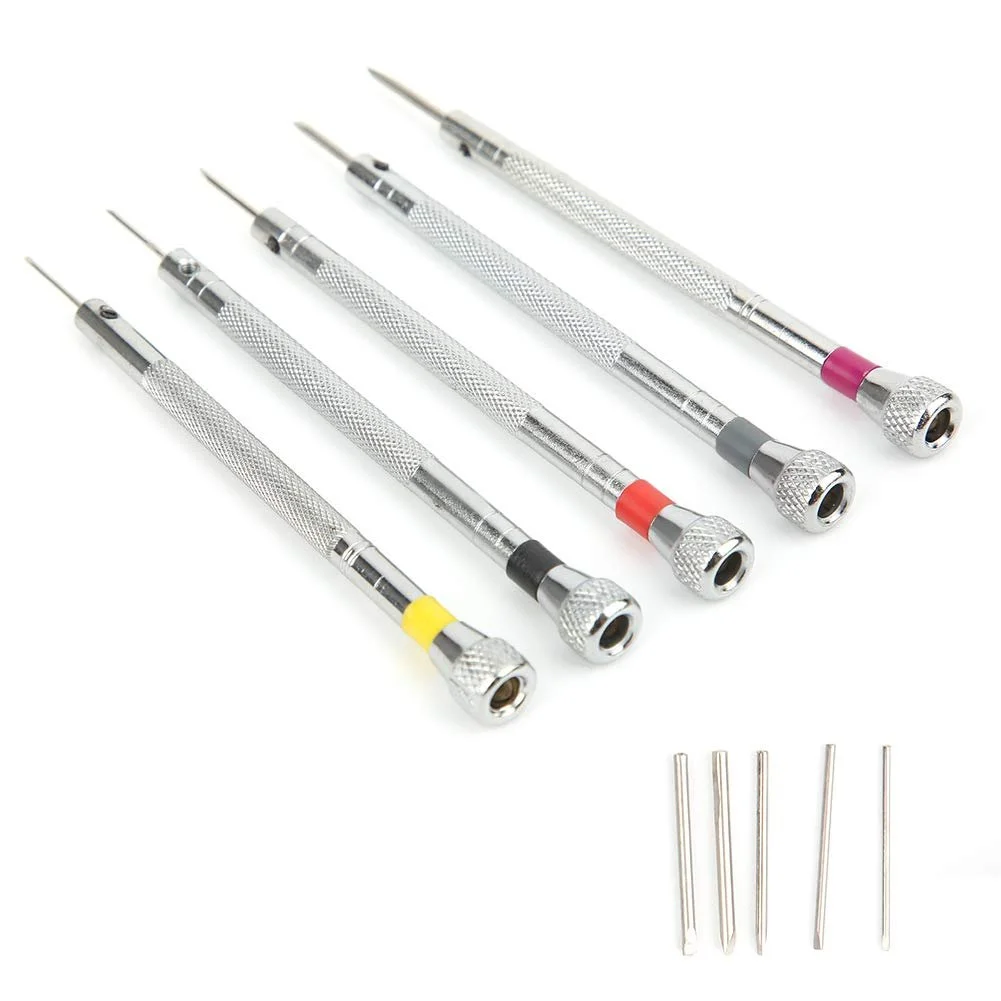 Набір викруток та біт шліцових для ремонту окулярів, годинників, телефонів та ноутбуків, фото №9