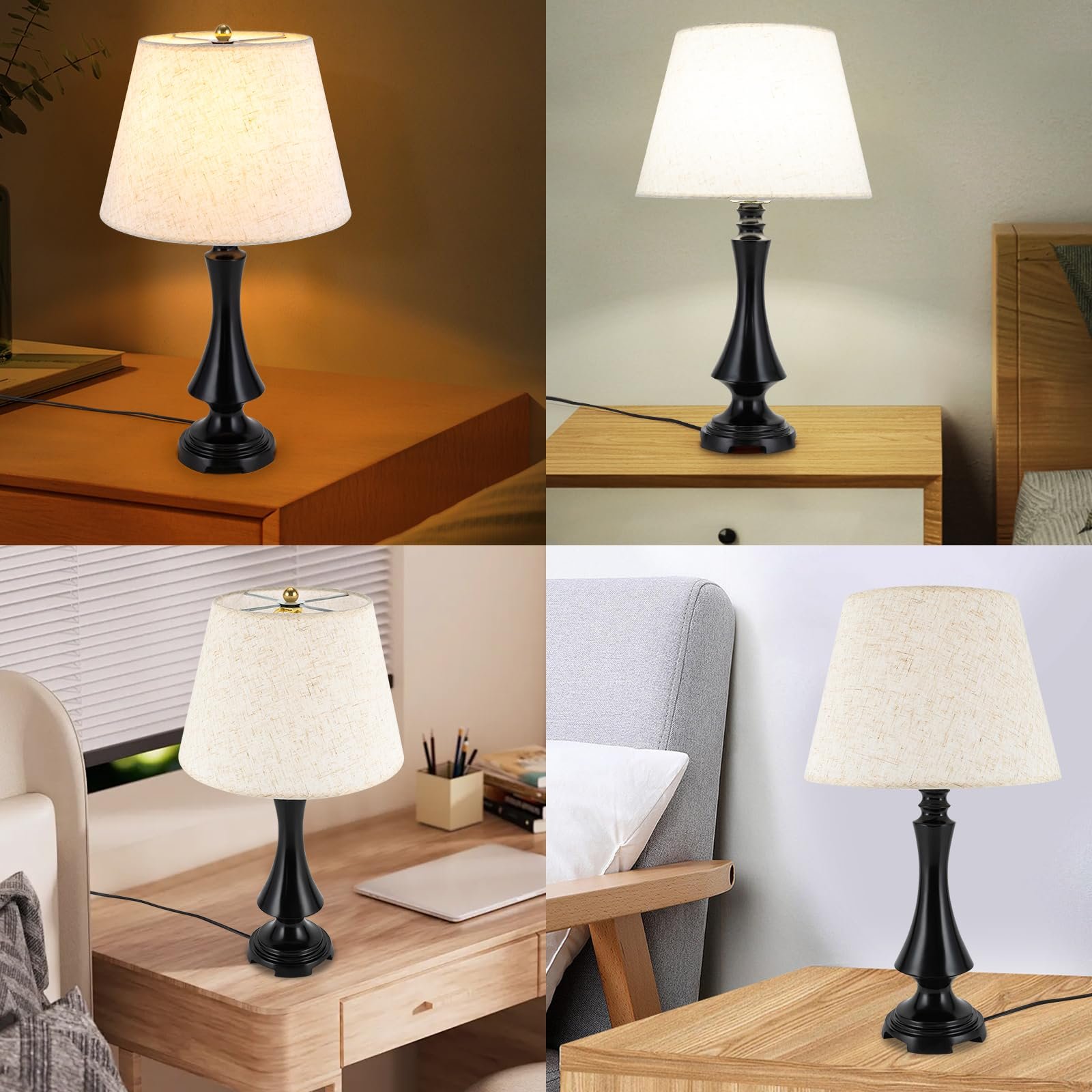 Настільна лампа LED з вимикачем на кабелі макс. 40 Вт, фото №7