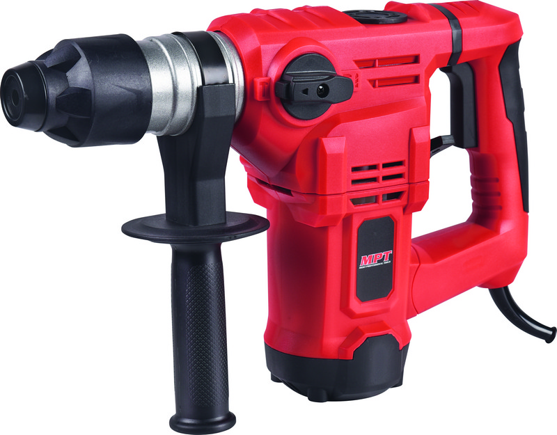 Перфоратор MPT PROFI SDS-PLUS 32 мм 1500 Вт 880 об/хв 4350 уд/хв 5 Дж 3 режими аксесуари шт кейс MRH3203, фото №1