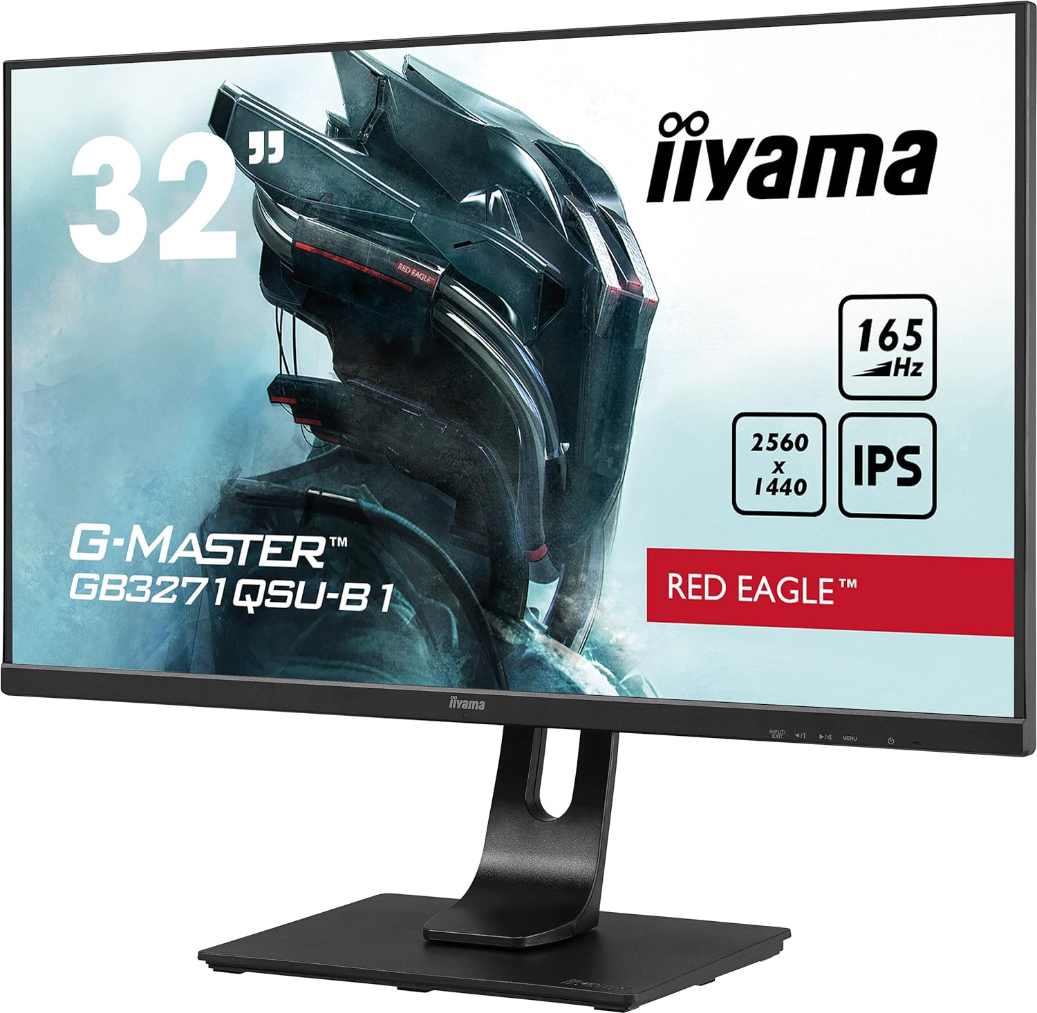 Монітор 32" Iiyama G-Master GB3271QSU-B1 2К IPS 165 Гц, фото №3