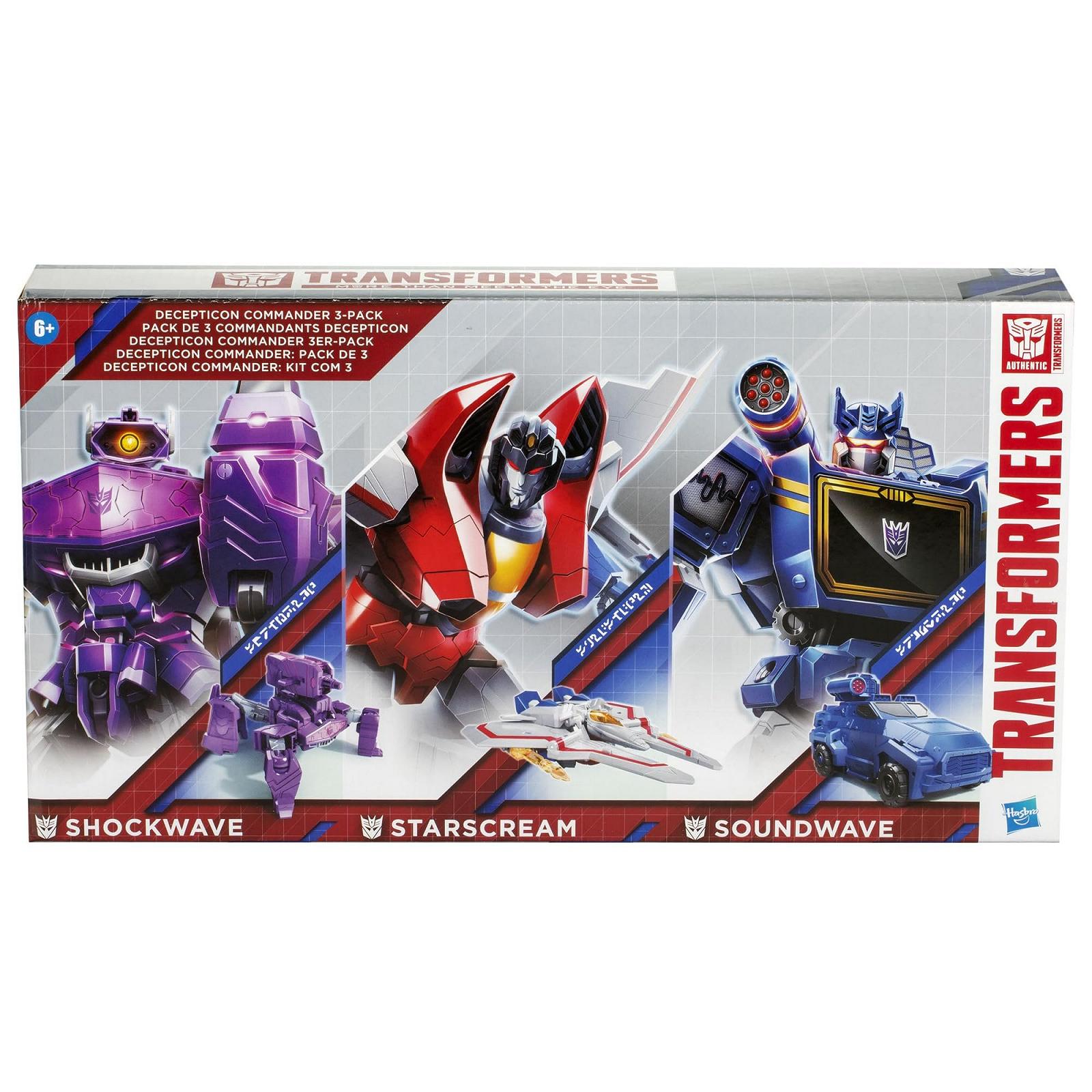 Фігурки Transformers Decepticon Commander, 3 шт., фото №2