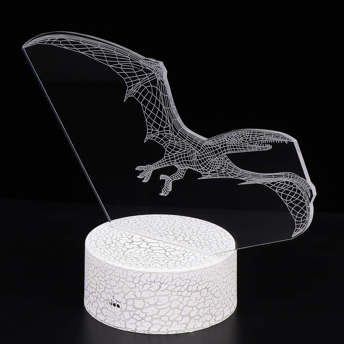 Лампа SOLUSTRE Night Light Board Cartoon Dinosaur з USB Remote Control, фото №2