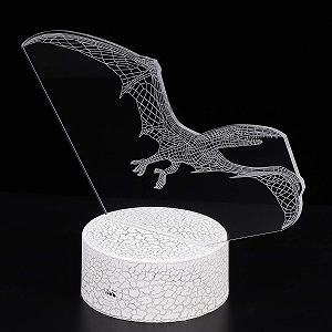 Лампа SOLUSTRE Night Light Board Cartoon Dinosaur з USB Remote Control synthetic.ua - Фото 1
