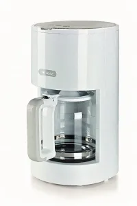 Фильтрационная кофемашина Ariete Breakfast 1395 12 чашек индикатор уровня воды подогрев моющийся фильтр защита от капель Белая - Фото 1