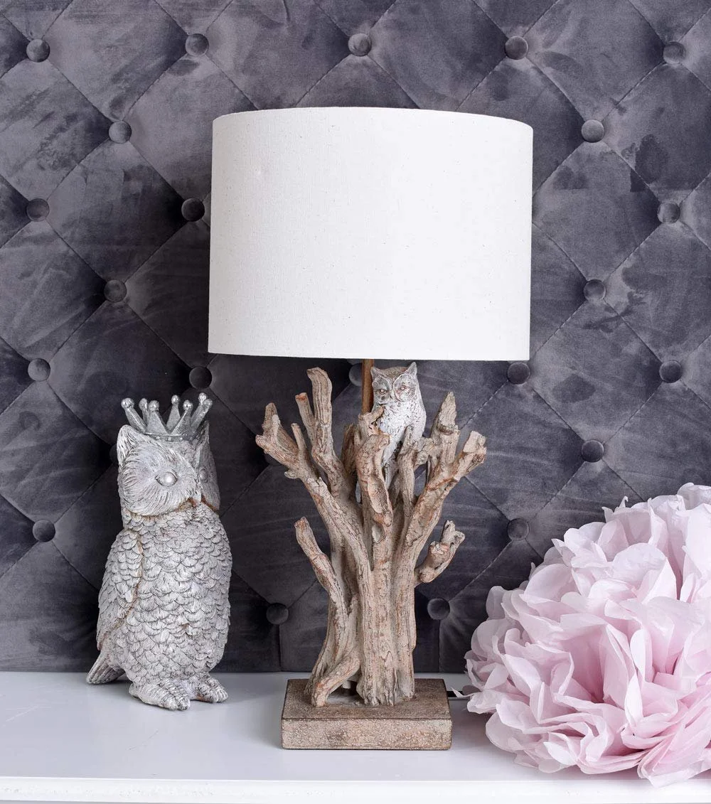 Настольная лампа Palazzo Bergütte cw201 50 см без лампы Эффект дерева, фото №5