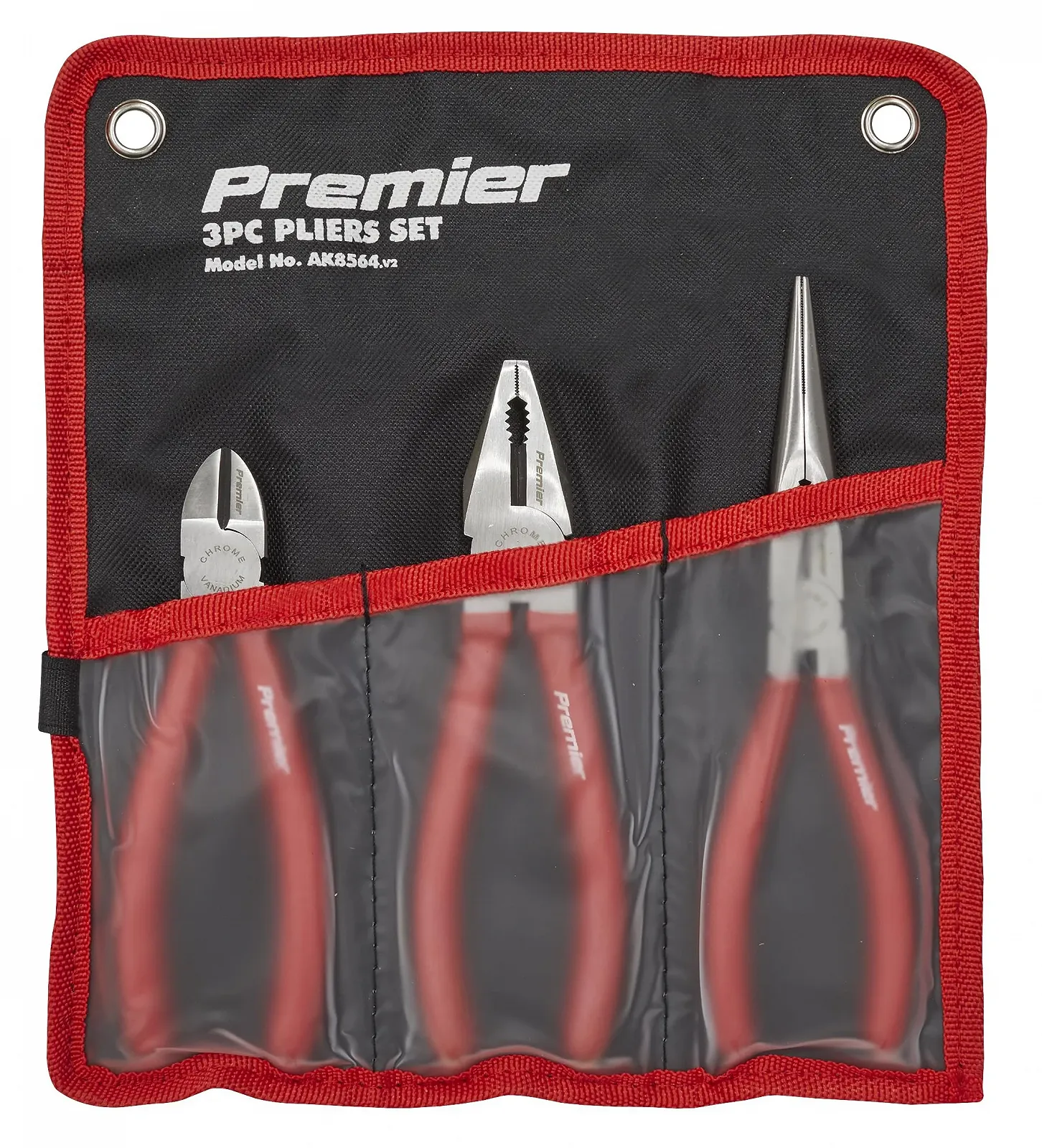 Набор плоскогубцев Sealey 3 шт, серебристый, фото №3