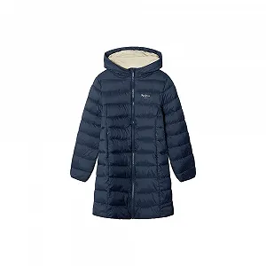 Куртка Pepe Jeans Dahlia довга для дівчат - Фото 1