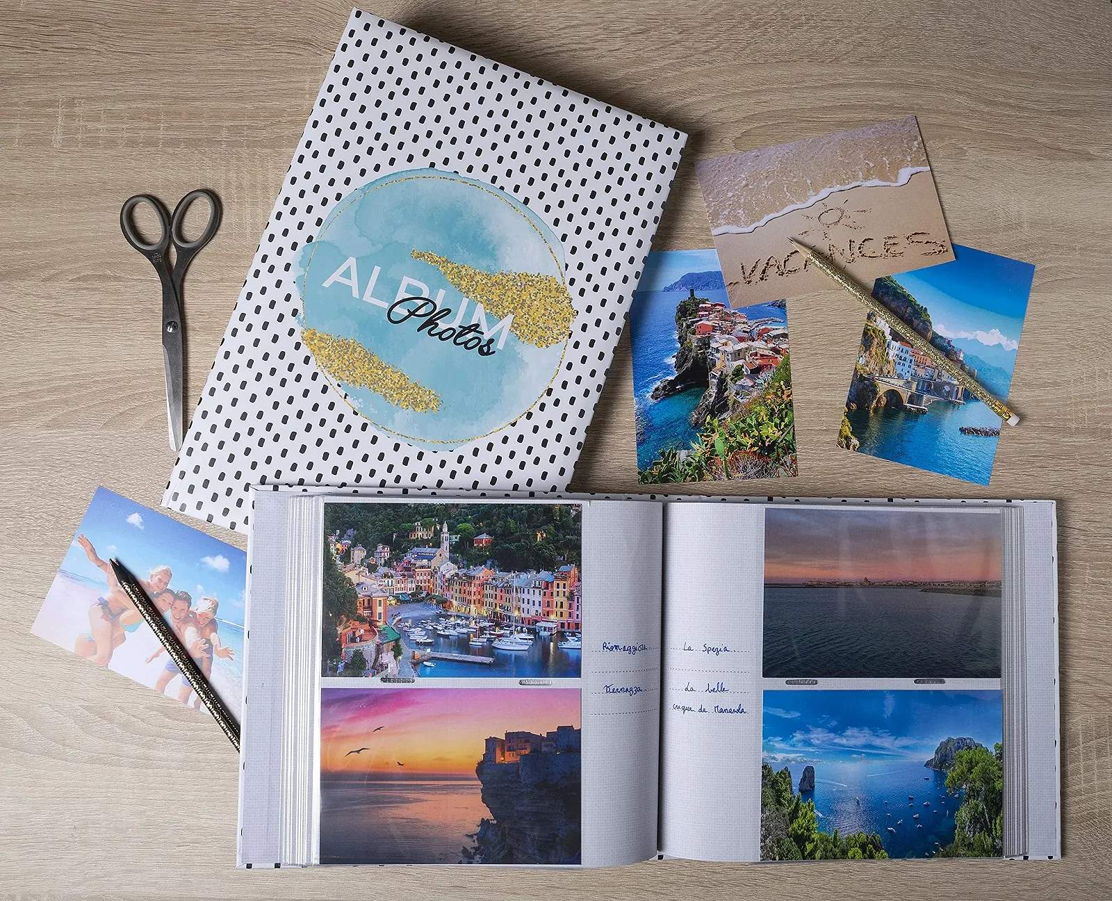 Фотоальбом Exacompta с кармашками Bright 300 фотографий 10 x 15 см, 100 страниц, 22.5 x 32.5 см, обложка из печатной бумаги с глянцевой защитной пленкой, золотое тиснение, фото №6 Фотоальбом Exacompta с кармашками Bright 300 фотографий 10 x 15 см, 100 страниц, 22.5 x 32.5 см, обложка из печатной бумаги с глянцевой защитной пленкой, золотое тиснение, фото №6