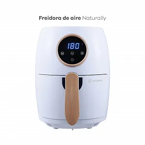 Мультипечь BERGNER Naturally AirFryer 2 л 1000 Вт 80-200ºC Белая synthetic.ua - Фото 1