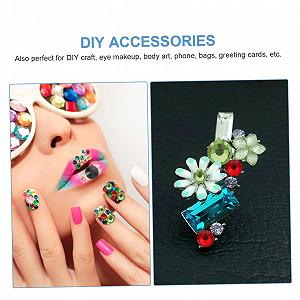 Набір Пласкі Стрази Healeved Штучні Накладні Нігті synthetic.ua - Фото 1