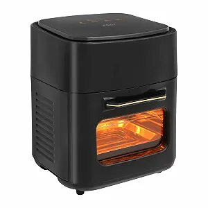 Мультипіч 15 л 1400 Вт 80-200 °C з оглядовим вікном Чорна - Фото 1