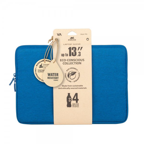 Чохол для ноутбука 13.3" Riva Case 7703 блакитний, фото №3