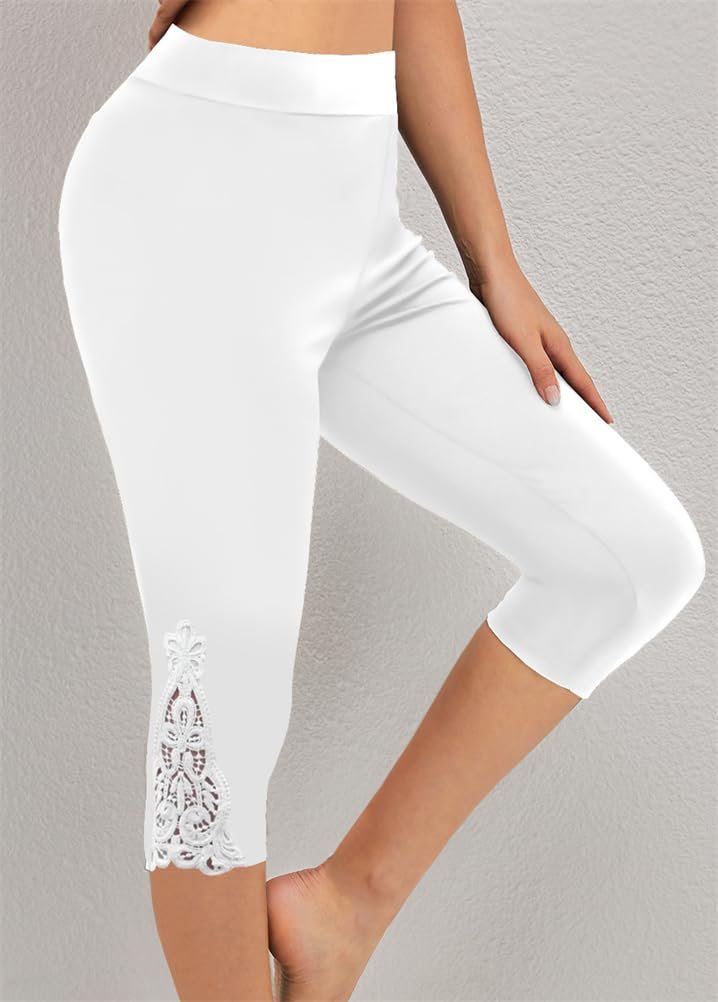 Женские шорты для йоги ORANDESIGNE Capri 3/4 с высокой посадкой, фото №4