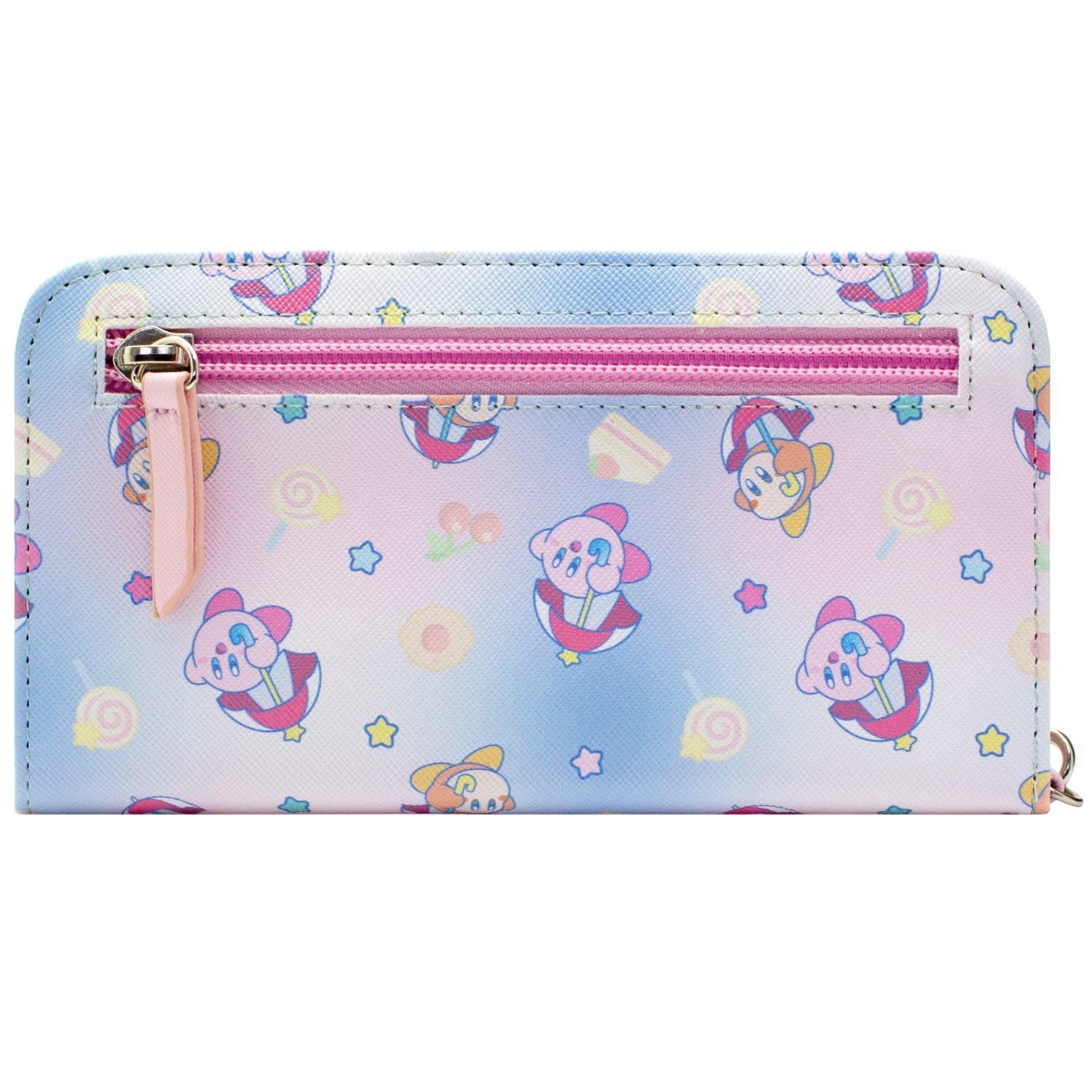 Кошелек Pink Dream Kirby Parasol Waddle Dee Dreamland Карман для монет и держатель для карт Розовый, розовый, Стандартный размер, Повседневный, фото №4