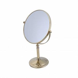 Зеркало Angoily переносное с подставкой круглое увеличительное настольное - Фото 1