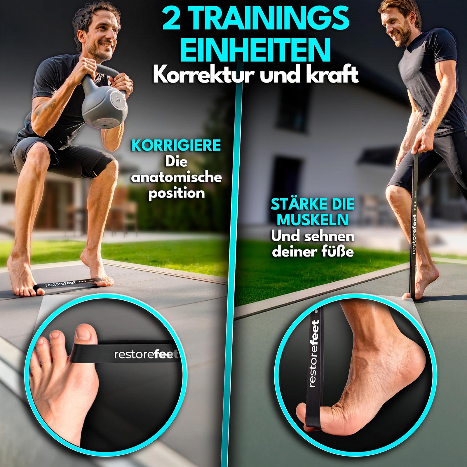 Пов'язка для корекції Hallux Valgus 3 еластичні стрічки опору (28 см) для вирівнювання великого пальця ноги Ортопедична, фото №6 Пов'язка для корекції Hallux Valgus 3 еластичні стрічки опору (28 см) для вирівнювання великого пальця ноги Ортопедична, фото №6