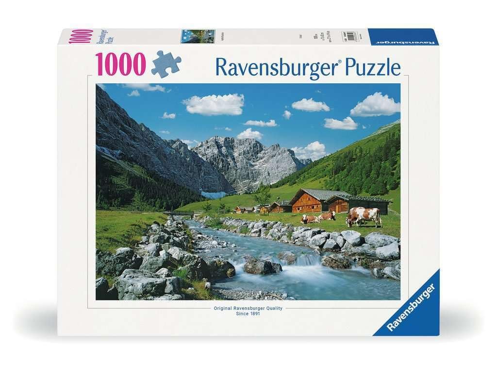 Пазл Ravensburger 12000649 Karwendel Mountains in Austria 1000 деталей, фото №1
