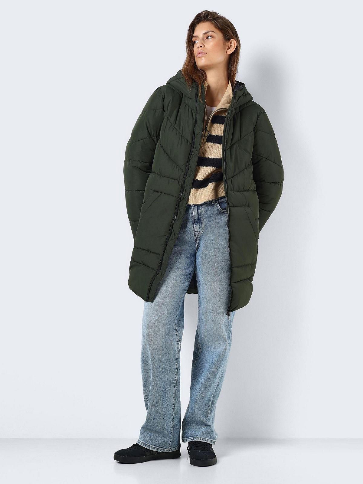 Куртка Noisy may Nmdalcon L/S Long Jacket Bg Noos Жіноча, фото №4
