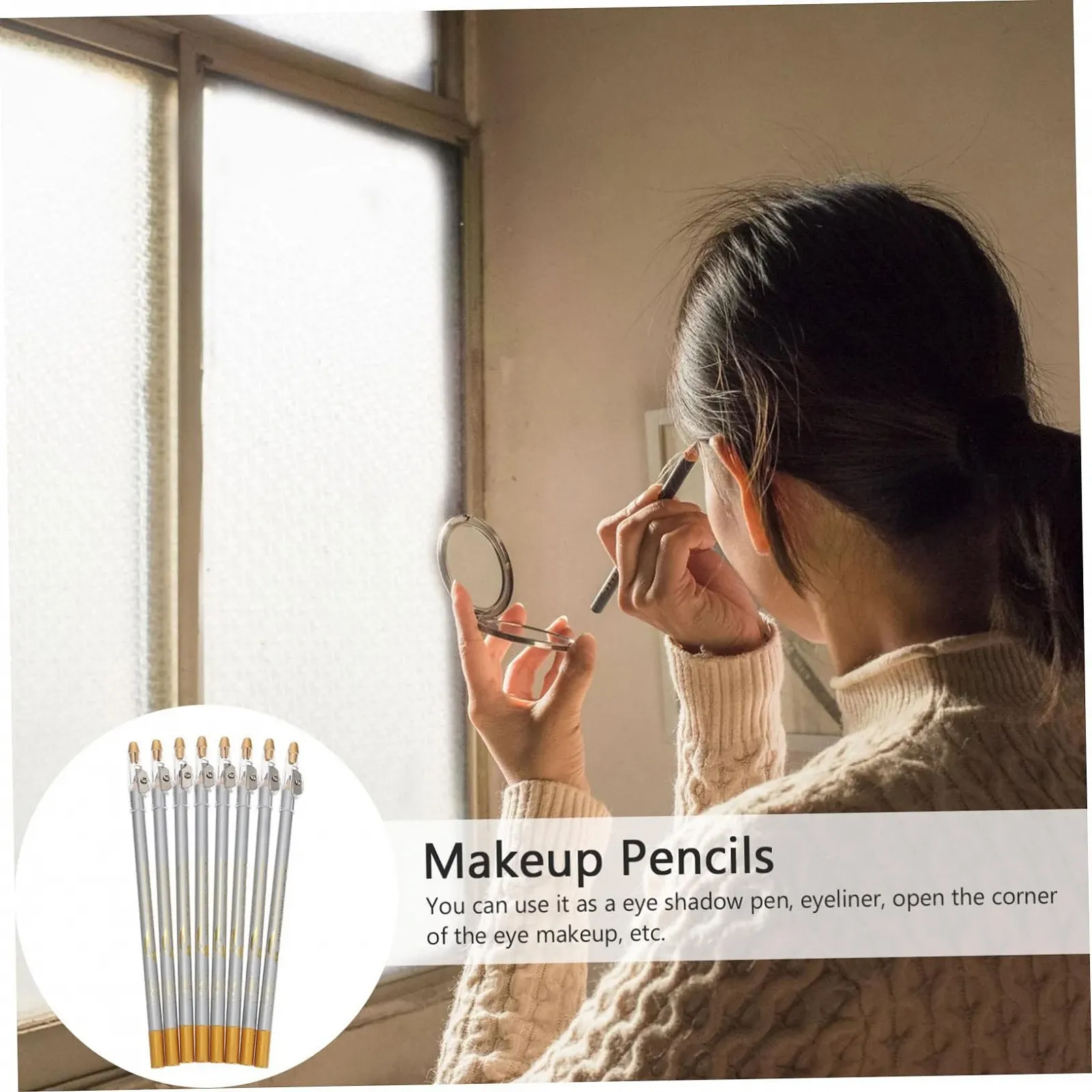 Карандаш FRCOLOR 8шт для глаз, фото №4