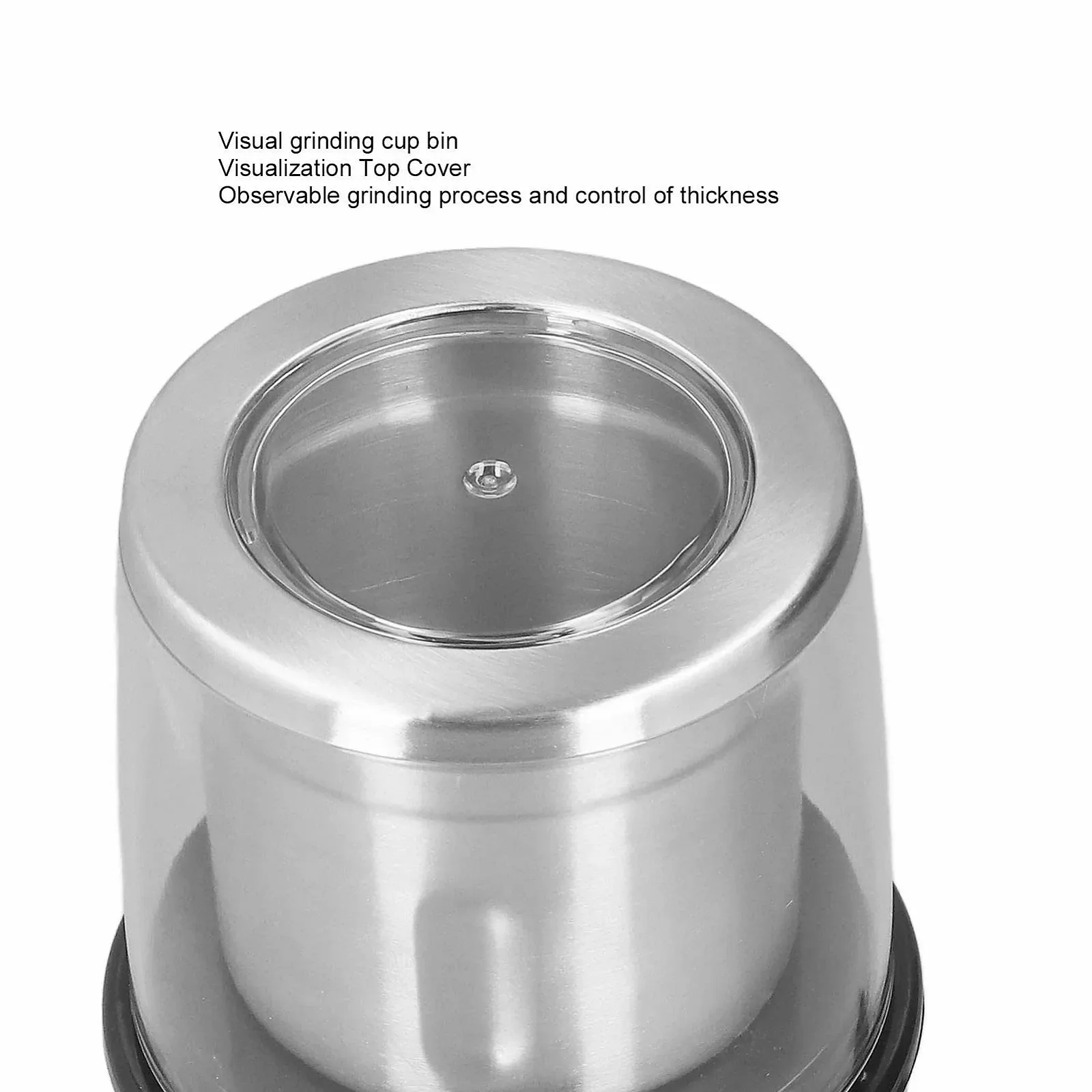 Кавомолка електрична R18 300 Вт, леза з нержавіючої сталі, фото №7 Кавомолка електрична R18 300 Вт, леза з нержавіючої сталі, фото №7