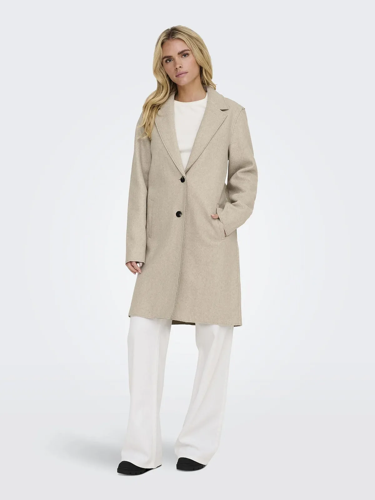 Пальто ONLY Жіноче Onlcarrie Bonded Coat OTW Noos, фото №4 Пальто ONLY Жіноче Onlcarrie Bonded Coat OTW Noos, фото №4