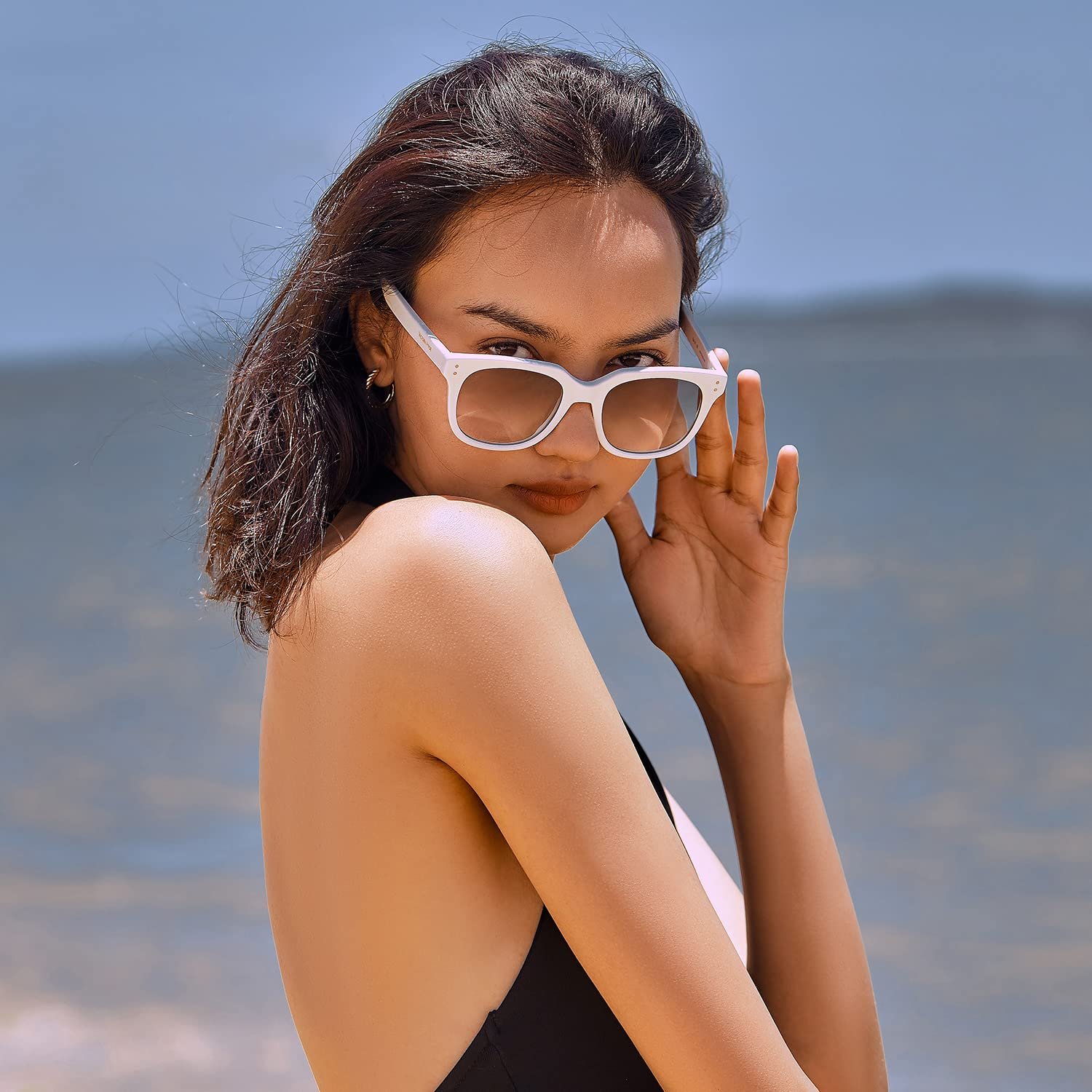 Сонцезахисні окуляри VICTORIA HYDE Жіночі Вінтажні Ретро Прямокутні Поляризовані, фото №5