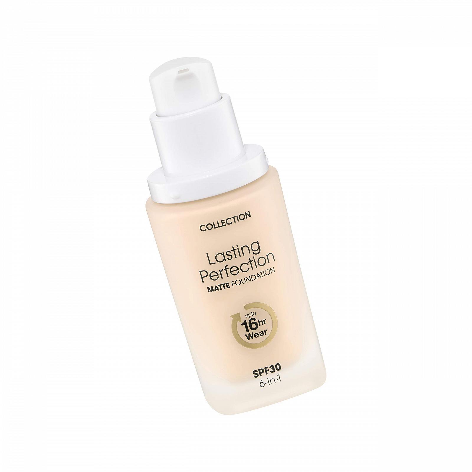 Тональная основа Collection Cosmetics Lasting Perfection Matte Foundation Full Coverage 27 мл Cashew, фото №2