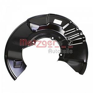 Щит тормозного диска METZGER 6115175 для MERCEDES-BENZ передний мост слева synthetic.ua - Фото 1