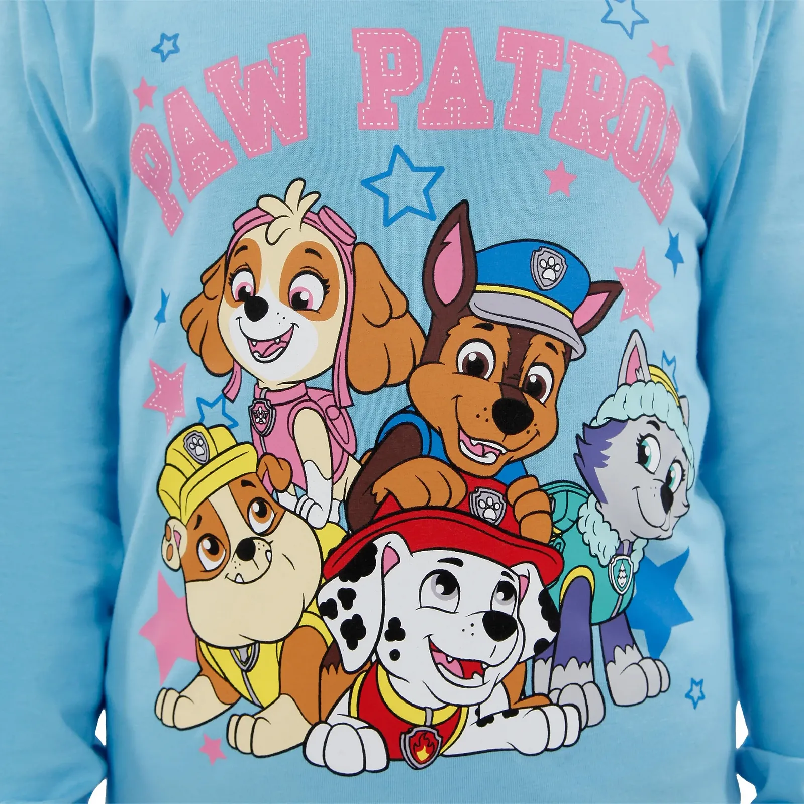 Пижама PAW PATROL для девочек Чейз Маршалл Скай Эверест Slim Fit, фото №4 Пижама PAW PATROL для девочек Чейз Маршалл Скай Эверест Slim Fit, фото №4