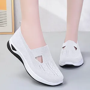 Кроссовки ортопедические Gyaimxfu для женщин, без шнуровки, для ходьбы, ортопедическая платформа, легкие, удобные, с усиленной амортизацией и облегчением цена на synthetic.ua - Фото 1 Кроссовки ортопедические Gyaimxfu для женщин, без шнуровки, для ходьбы, ортопедическая платформа, легкие, удобные, с усиленной амортизацией и облегчением synthetic.ua - Фото 1