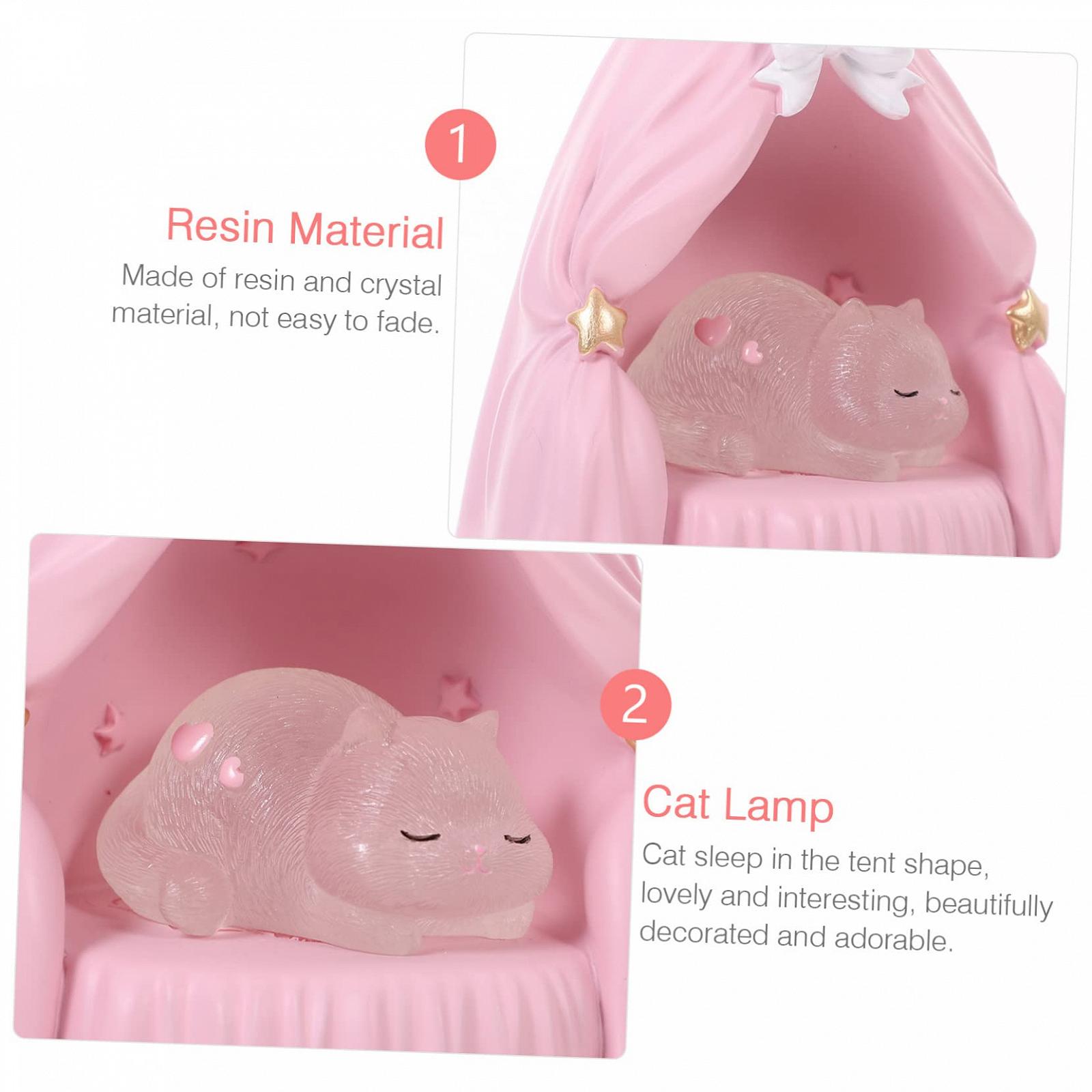 Светильник MUSISALY Cat Night Light LED Animal LED Pink, фото №4