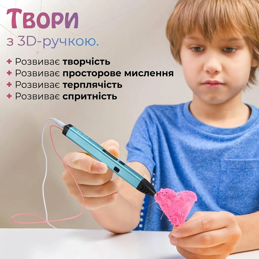 3D-ручка Filapen Premium Синяя, фото №3