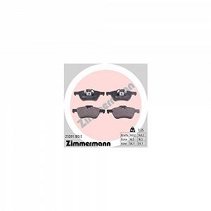 Комплект гальмівних колодок, дискове гальмо ZIMMERMANN 23281.180.1 для MINI передній міст - Фото 1