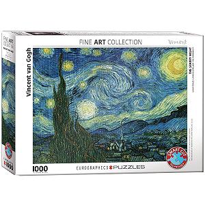 Пазл Eurographics Vincent van Gogh Starry Night 1000 деталей 48 x 68 см - Фото 1