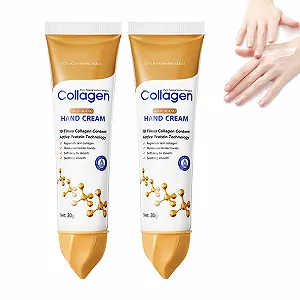 Купить Крем для рук Collagen Увлажняющий крем для сухой кожи, для мягких рук и ногтей Питает и увлажняет ваши руки Восстанавливает потрескавшиеся руки, сохраняет гладкость (2 шт) - Фото 1 Крем для рук Collagen Увлажняющий крем для сухой кожи, для мягких рук и ногтей Питает и увлажняет ваши руки Восстанавливает потрескавшиеся руки, сохраняет гладкость (2 шт) - Фото 1